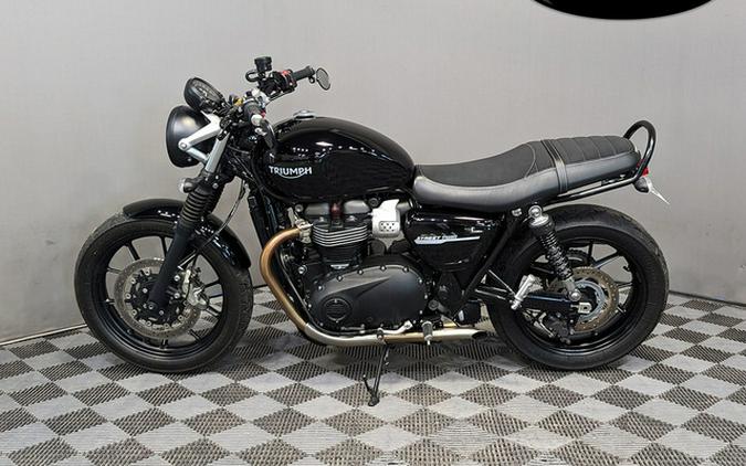 2019 Triumph Street Twin Jet Black