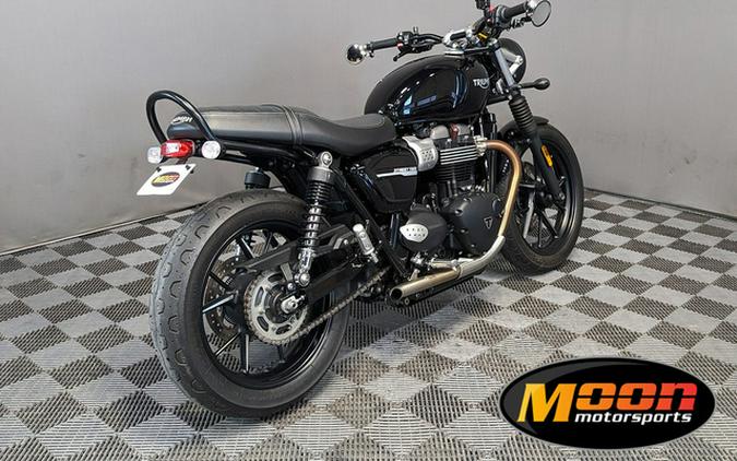 2019 Triumph Street Twin Jet Black