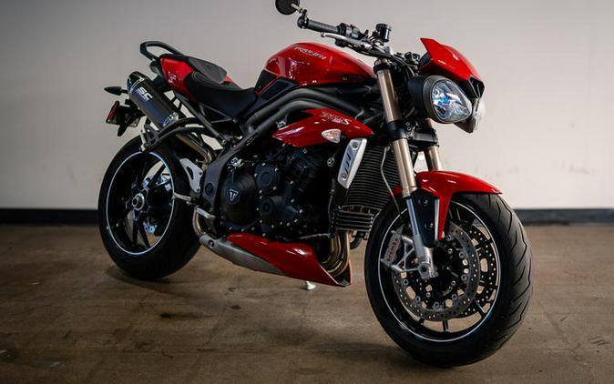 2017 Triumph Speed Triple S ABS Diablo Red