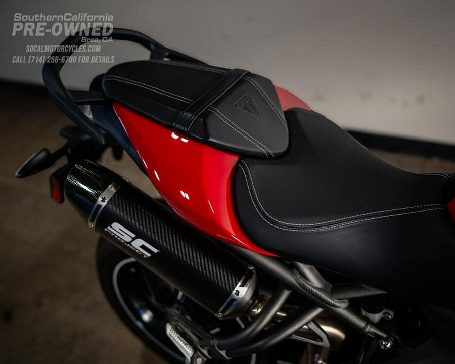2017 Triumph Speed Triple S ABS Diablo Red