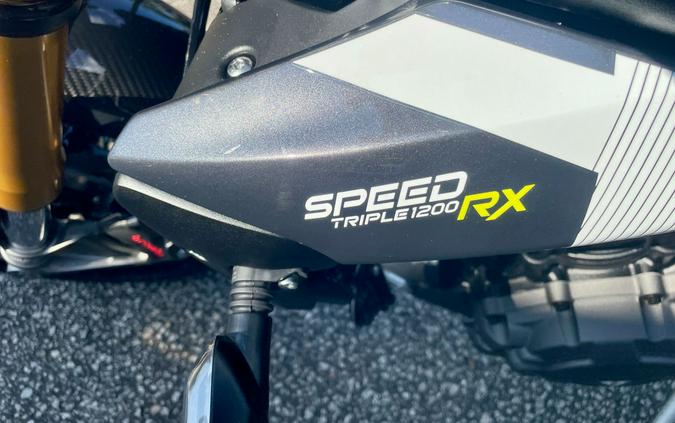 2026 Triumph Speed Triple 1200 RX Limited Edition