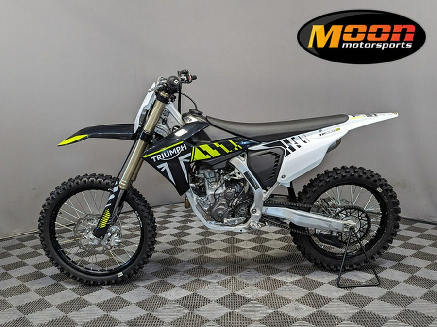 2024 Triumph TF 250-X RacingYellowBlackWhite