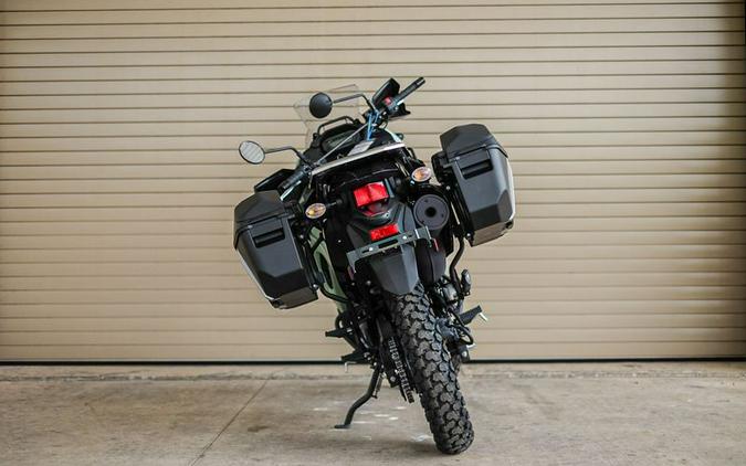 New 2024 KAWASAKI KLR 650 ADVENTURE ABS PEARL MATTE SAGE GREEN