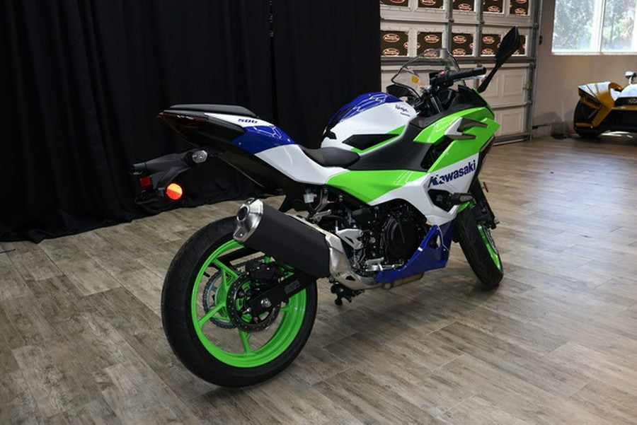 2024 Kawasaki Ninja 500 SE 40th Anniversary Edition ABS