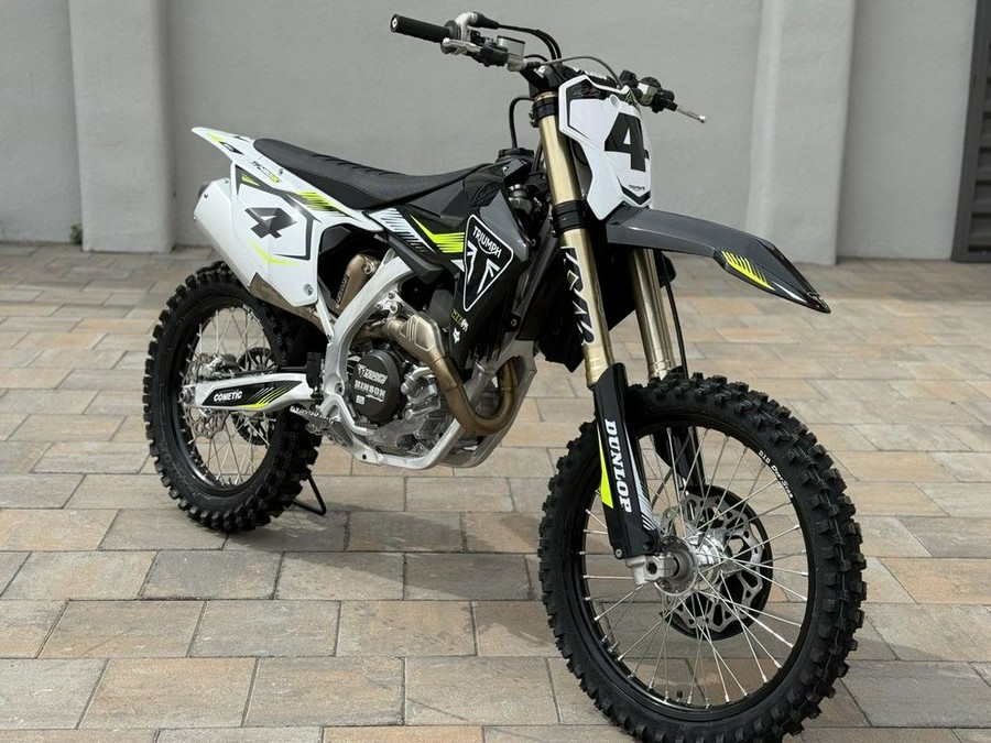 2025 Triumph TF 450-RC Edition Jet Black/Pure White