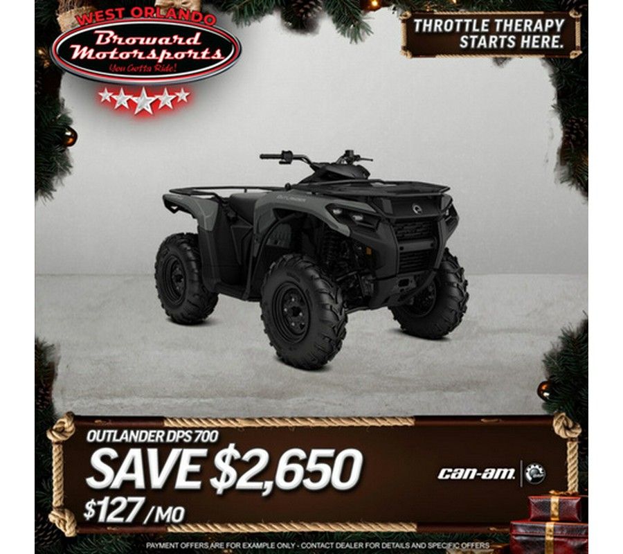 2025 Can-Am Outlander DPS 700