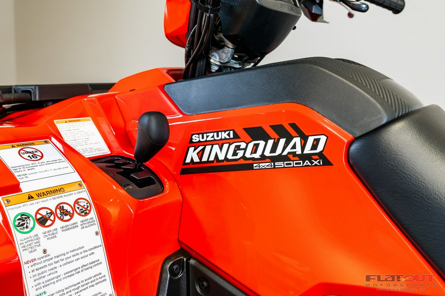 2025 Suzuki KINGQUAD 500 AXi POWER STEERING