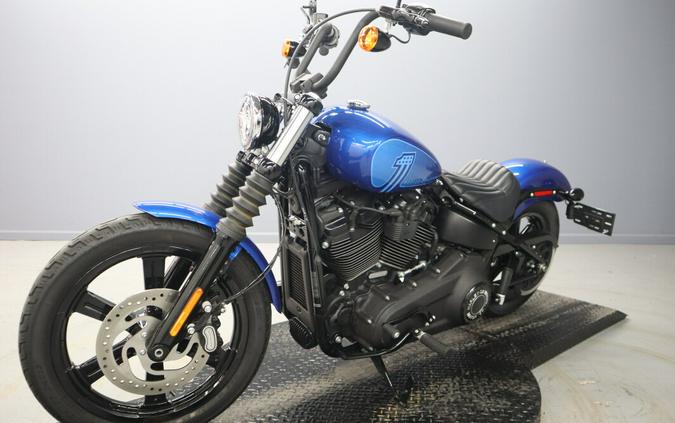 Used 2024 Harley-Davidson Street Bob 114 Blue Burst