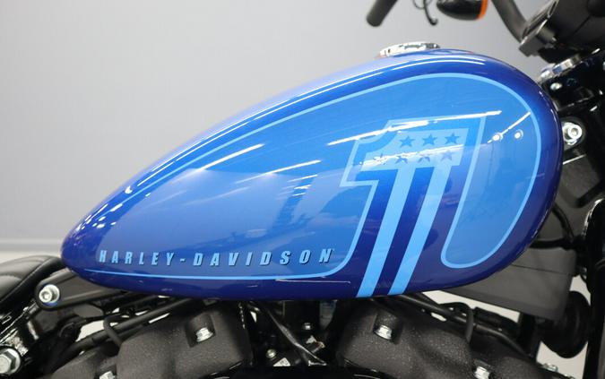Used 2024 Harley-Davidson Street Bob 114 Blue Burst