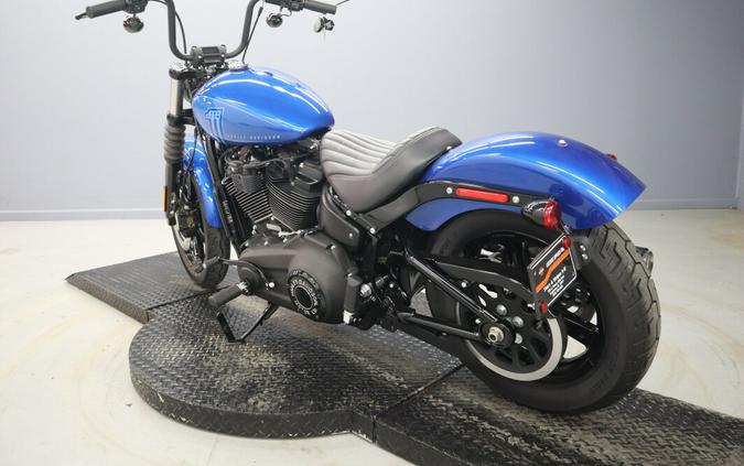 Used 2024 Harley-Davidson Street Bob 114 Blue Burst