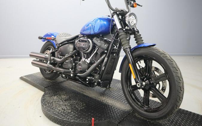 Used 2024 Harley-Davidson Street Bob 114 Blue Burst