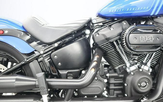 Used 2024 Harley-Davidson Street Bob 114 Blue Burst