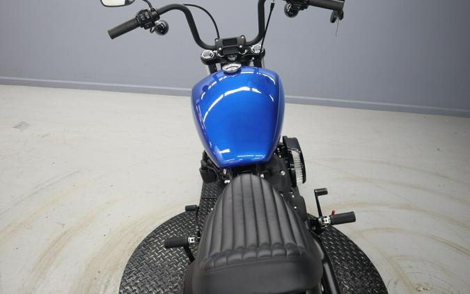 Used 2024 Harley-Davidson Street Bob 114 Blue Burst
