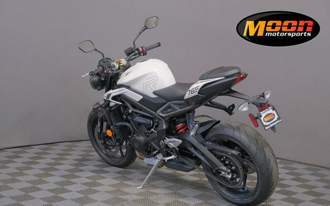 2024 Triumph STREET TRIPLE R Crystal White