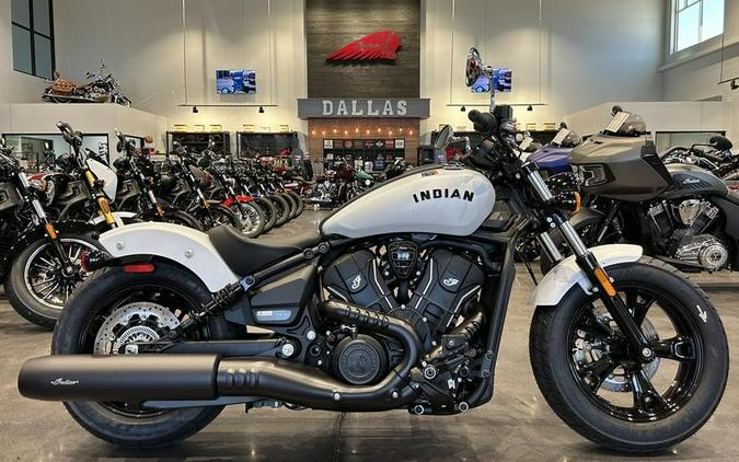 2025 Indian Motorcycle® SCOUT BOBBER SIXTY LTD, GHOST WHTE SMK, 49S Limited
