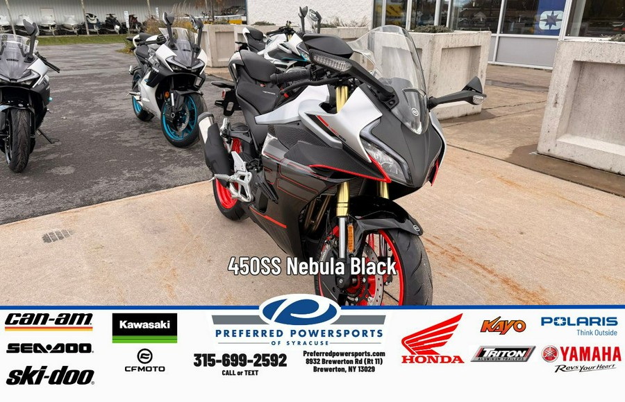 2026 CFMOTO 450SS Nebula Black