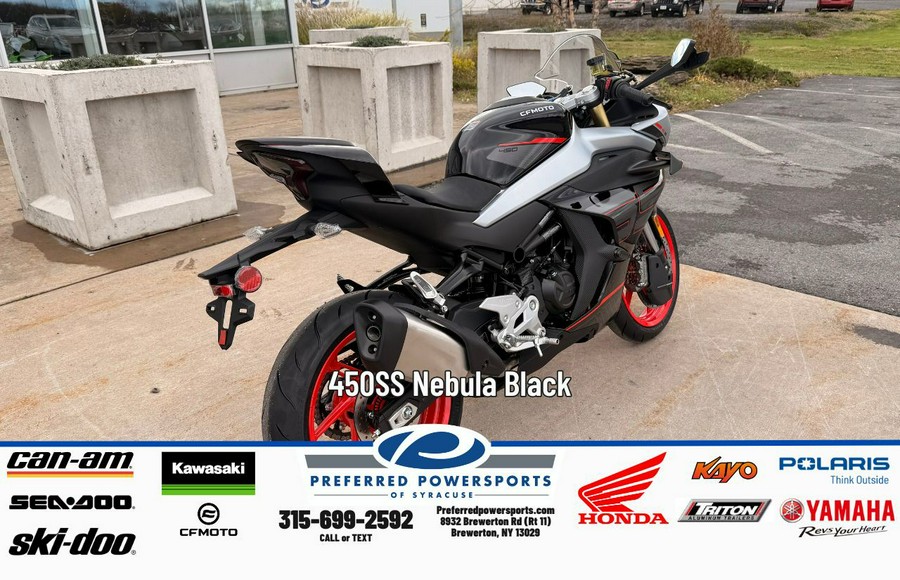 2026 CFMOTO 450SS Nebula Black