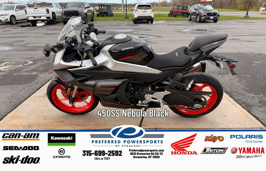 2026 CFMOTO 450SS Nebula Black