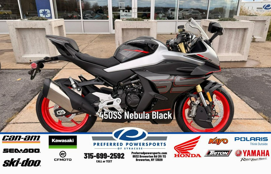 2026 CFMOTO 450SS Nebula Black