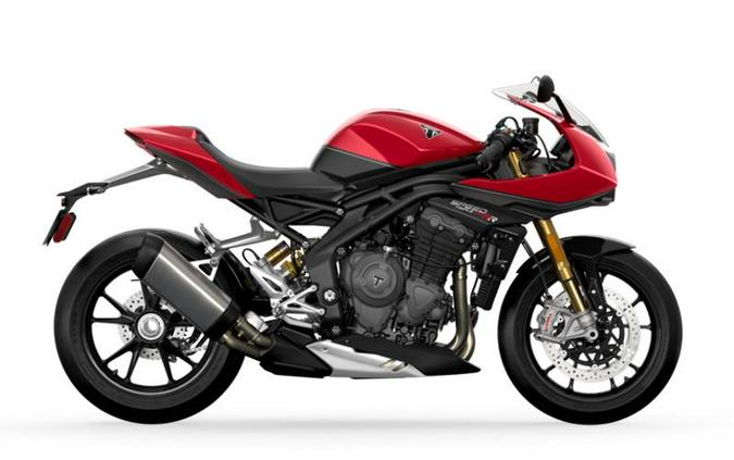 2022 Triumph Speed Triple 1200 RR Red Hopper Storm Grey