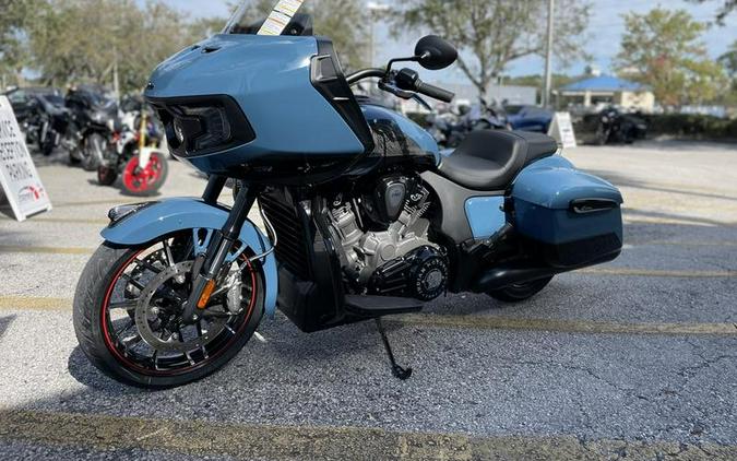 2023 Indian Motorcycle® Challenger® Dark Horse® Icon Storm Blue / Black Metallic