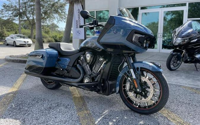 2023 Indian Motorcycle® Challenger® Dark Horse® Icon Storm Blue / Black Metallic