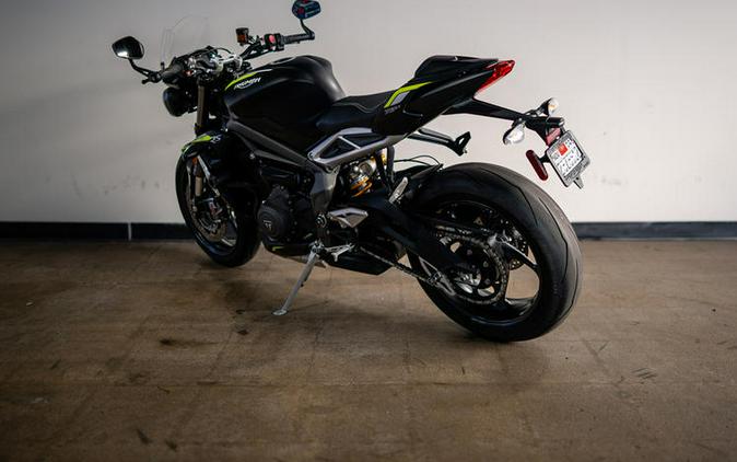2022 Triumph Street Triple RS Matte Jet Black
