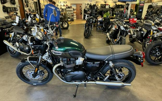 2024 Triumph Bonneville T100 Competition Green/Ironstone