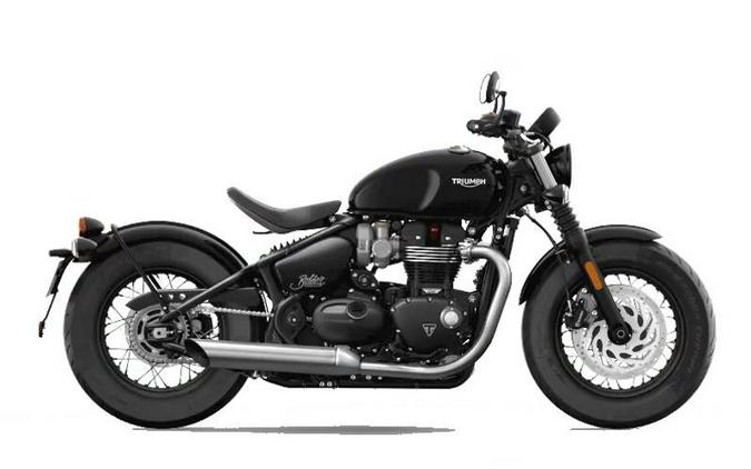 2024 Triumph Bonneville Bobber Jet Black