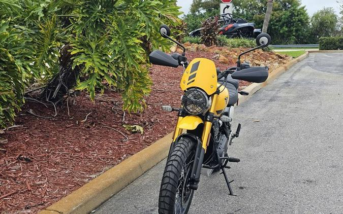 2026 Triumph Scrambler 400 XC Racing Yellow