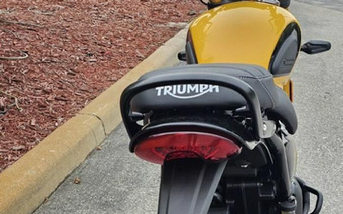 2026 Triumph Scrambler 400 XC Racing Yellow