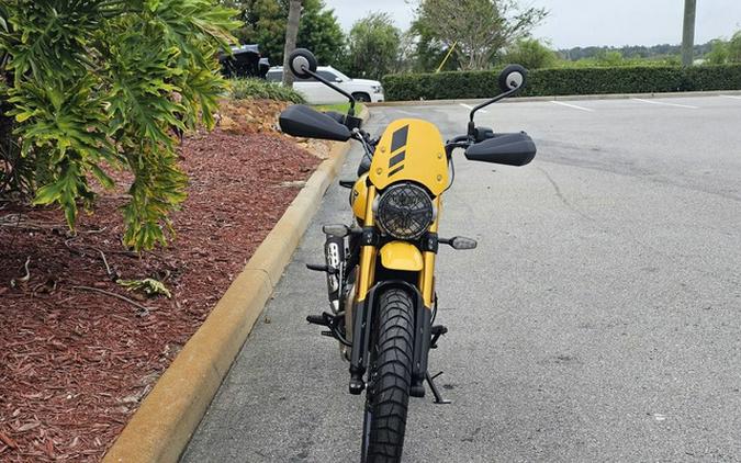 2026 Triumph Scrambler 400 XC Racing Yellow