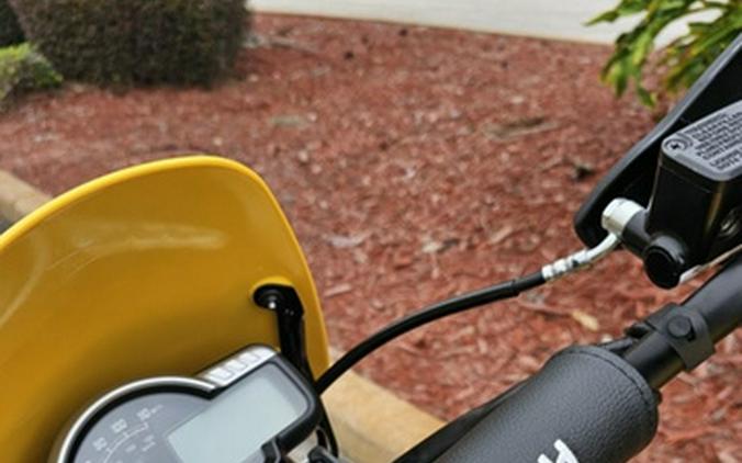 2026 Triumph Scrambler 400 XC Racing Yellow