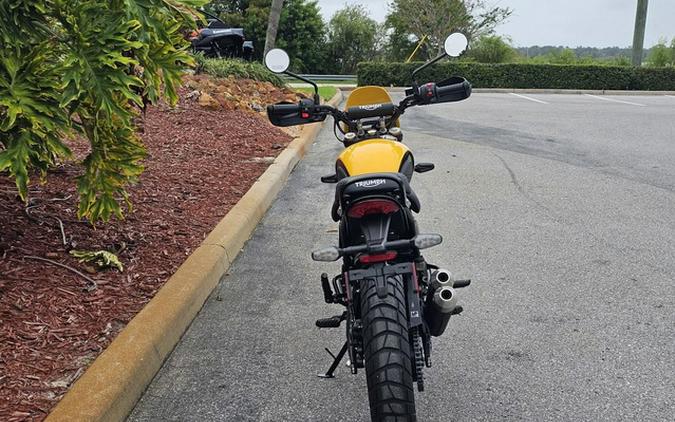 2026 Triumph Scrambler 400 XC Racing Yellow