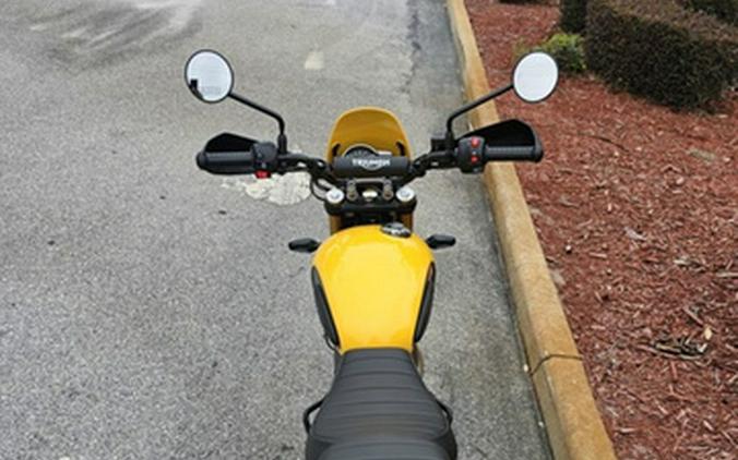 2026 Triumph Scrambler 400 XC Racing Yellow