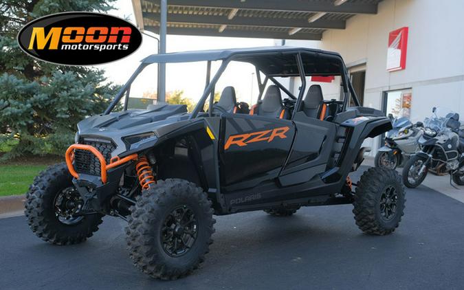 2024 Polaris RZR XP 4 1000 Ultimate ULTIMATE Matte Titanium Onyx Black