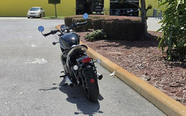 2026 Triumph Bonneville Bobber Interstellar Blue Base
