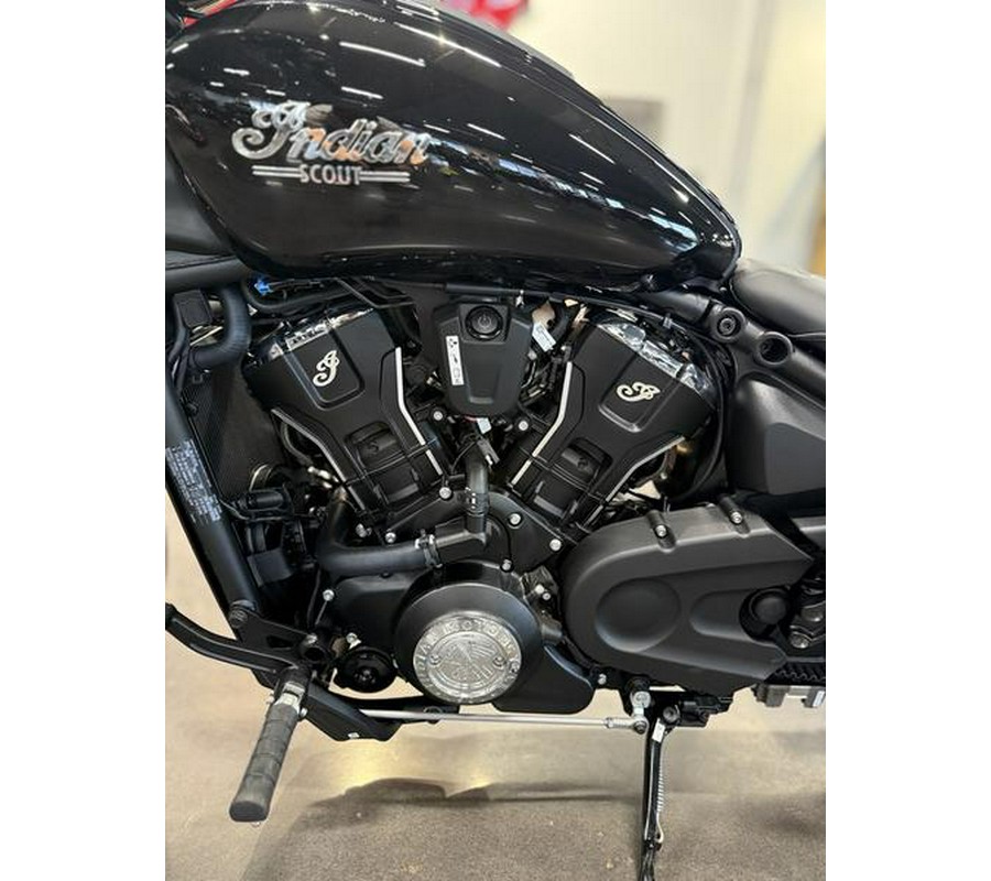2025 Indian Motorcycle® Super Scout® Black Metallic