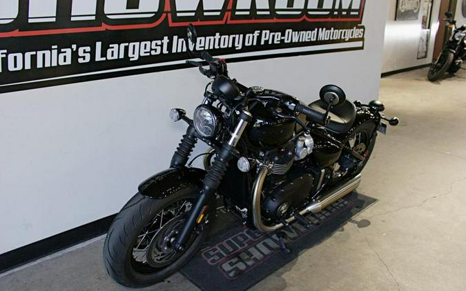 2024 Triumph Bonneville Bobber Stealth Edition