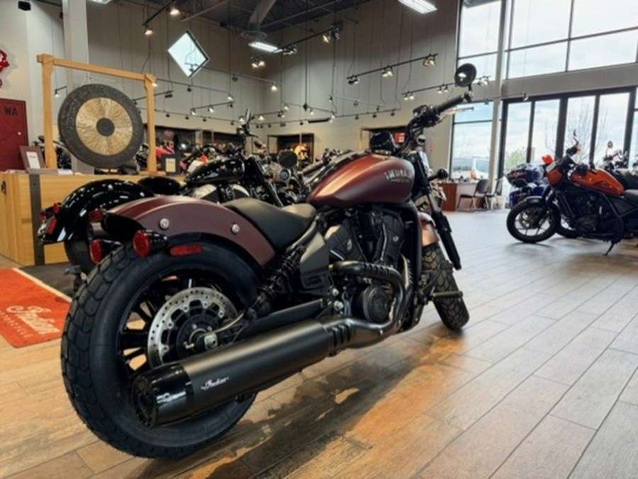 2026 Indian Scout Bobber Limited +Tech Maroon Metallic Smoke