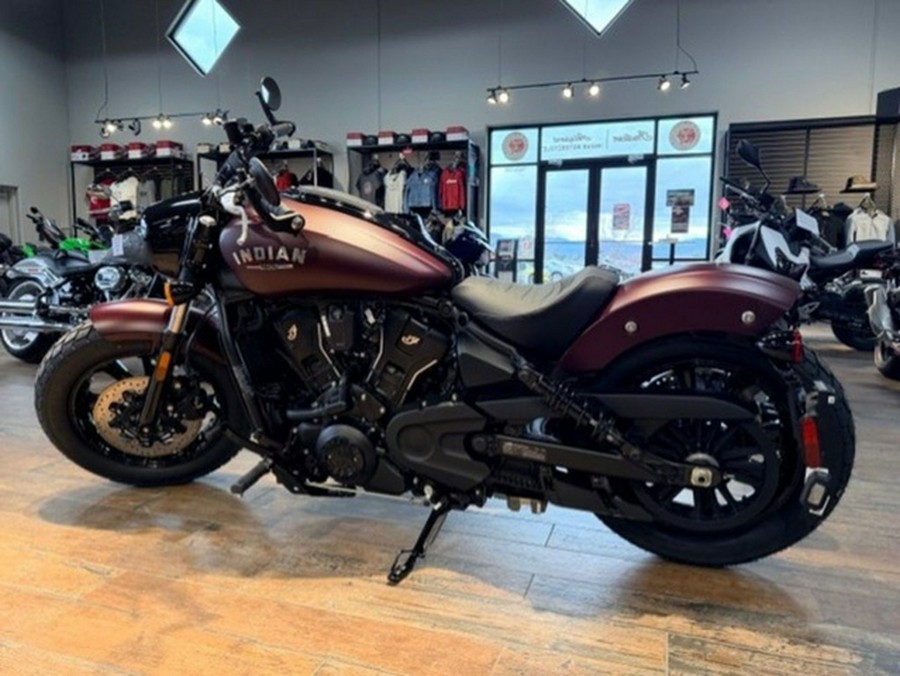 2026 Indian Scout Bobber Limited +Tech Maroon Metallic Smoke