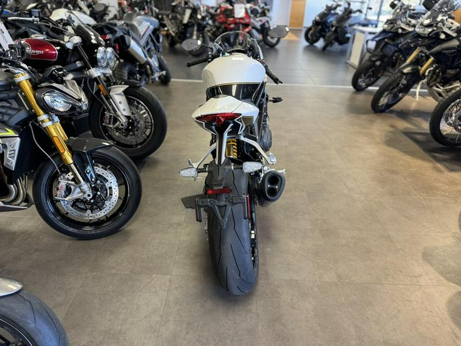 2024 Triumph Speed Triple 1200 RR Crystal White Storm Grey