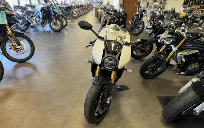 2024 Triumph Speed Triple 1200 RR Crystal White Storm Grey