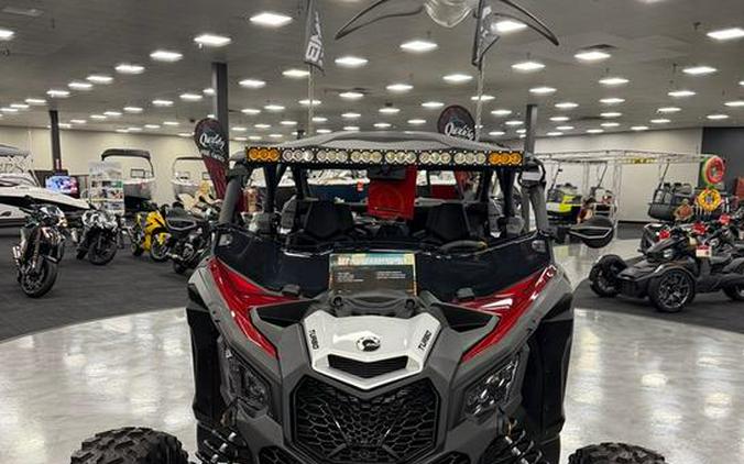 2025 Can-Am® Maverick X3 Max RS Turbo RR Fiery Red & Hyper Silver