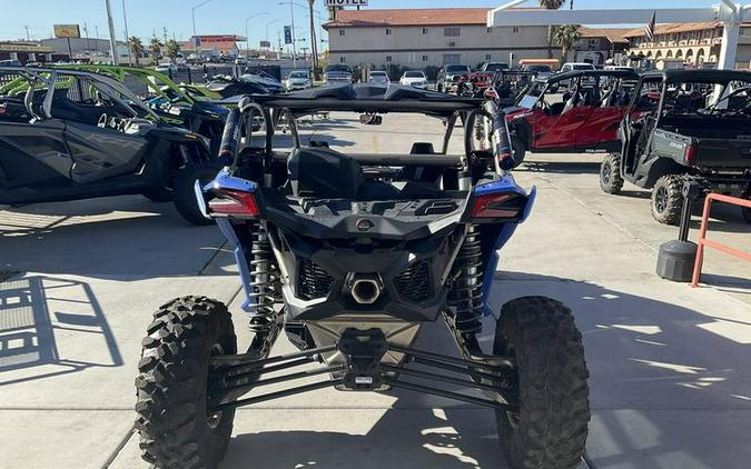 2024 Can-Am® Maverick X3 MAX X rs Turbo RR with Smart-Shox Dazzling Blue & Carbon Black