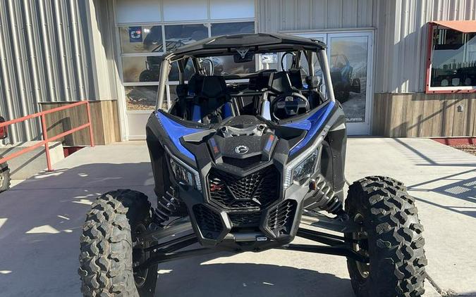 2024 Can-Am® Maverick X3 MAX X rs Turbo RR with Smart-Shox Dazzling Blue & Carbon Black