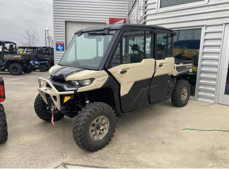 2024 Can-Am® Defender MAX Limited HD10 Desert Tan & Timeless Black