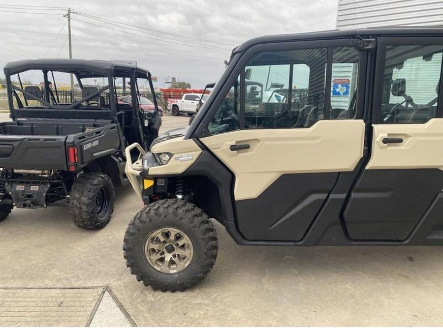 2024 Can-Am® Defender MAX Limited HD10 Desert Tan & Timeless Black