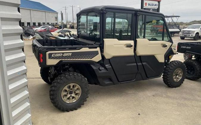 2024 Can-Am® Defender MAX Limited HD10 Desert Tan & Timeless Black