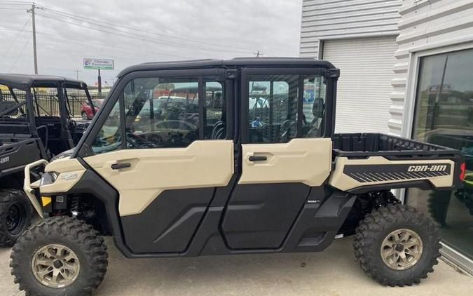 2024 Can-Am® Defender MAX Limited HD10 Desert Tan & Timeless Black